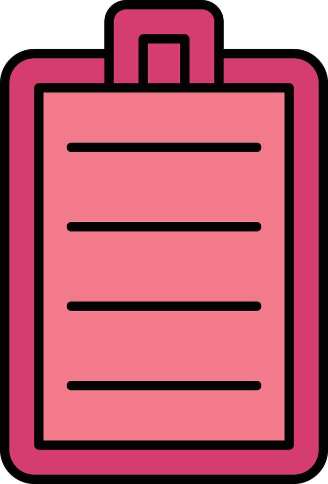 Notepad Vector Icon 17195008 Vector Art at Vecteezy