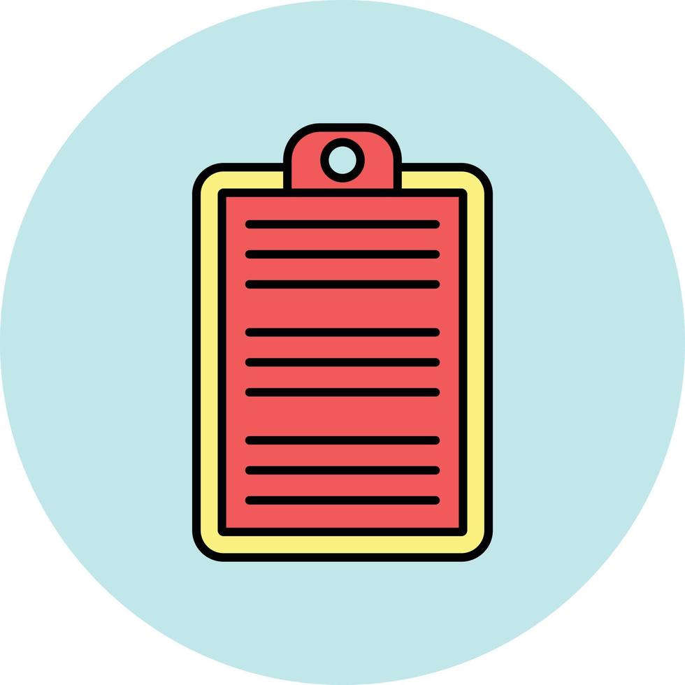 Clipboard Vector Icon