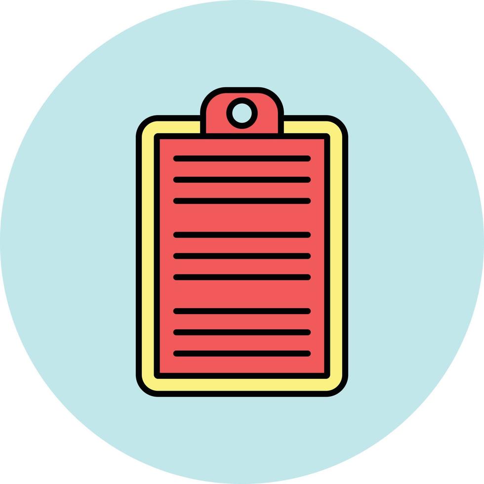 Clipboard Vector Icon