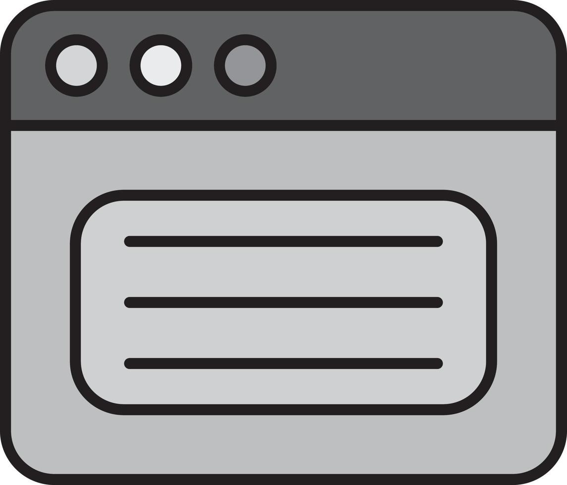 Web Browser Vector Icon