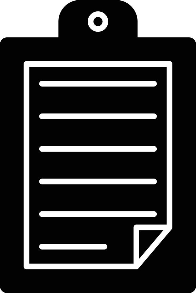 Clipboard Vector Icon