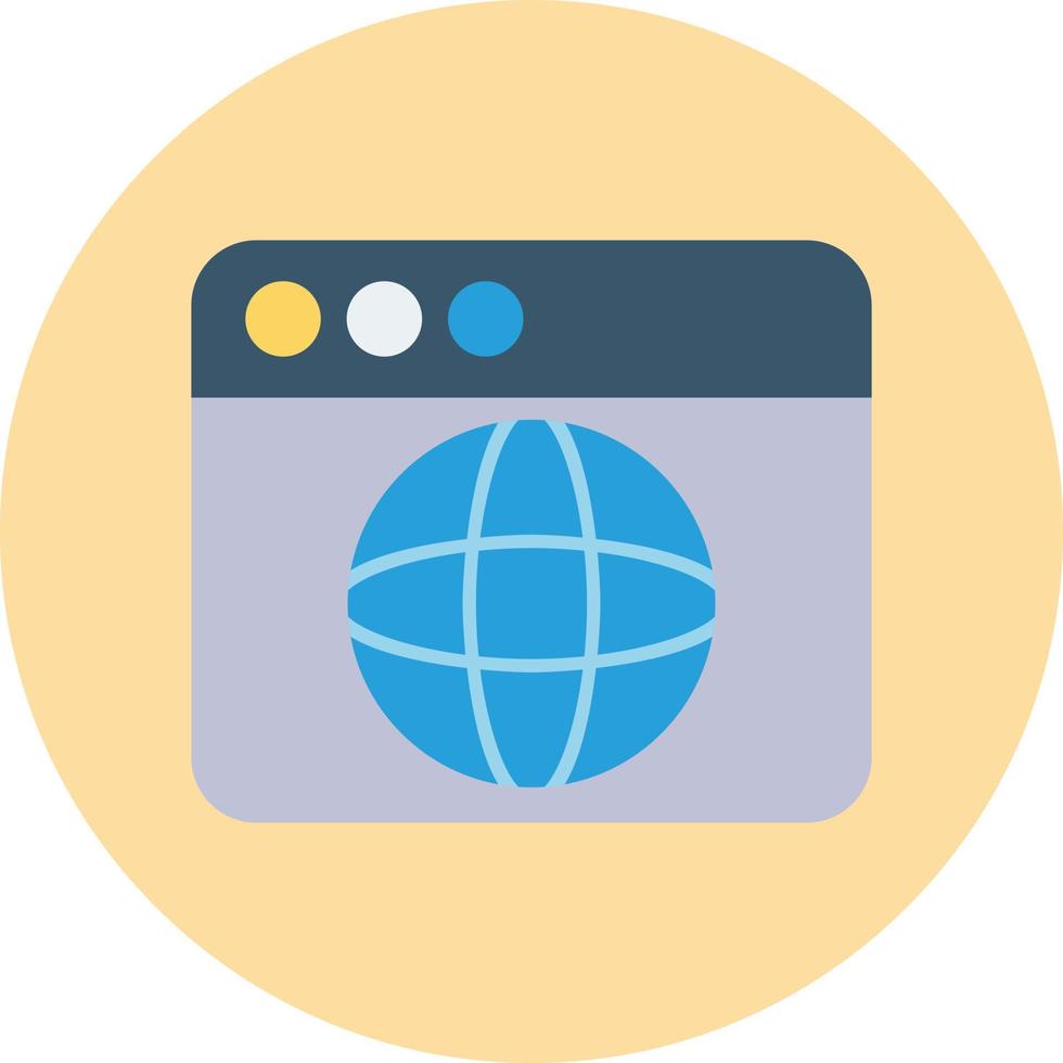 Web Browser Vector Icon