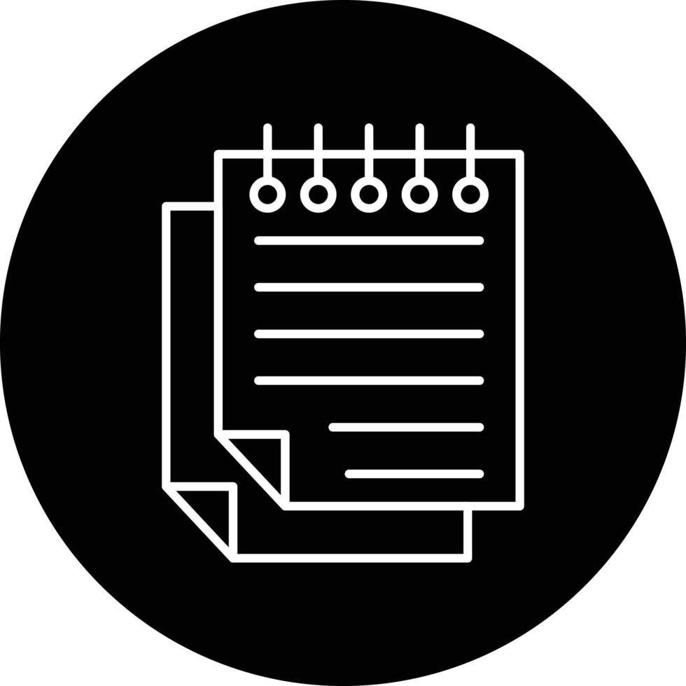 Sticky Notes Vector Icon