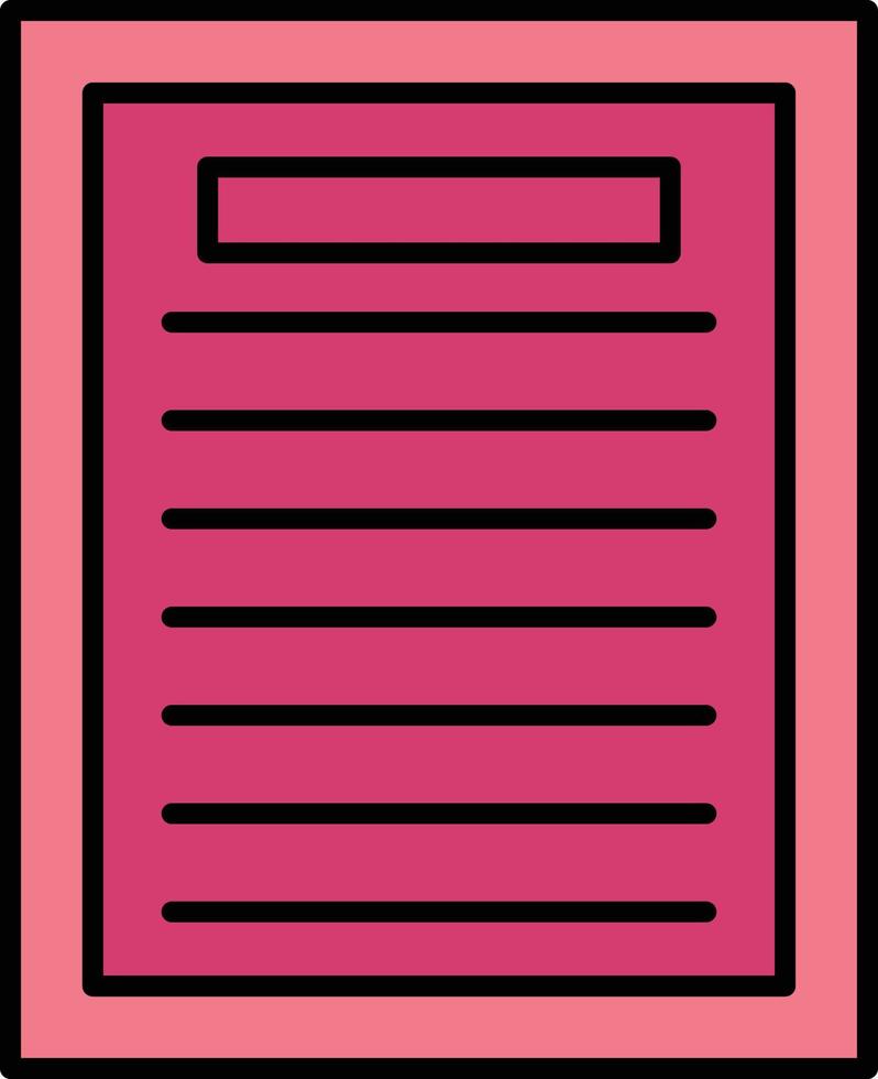 Note Vector Icon