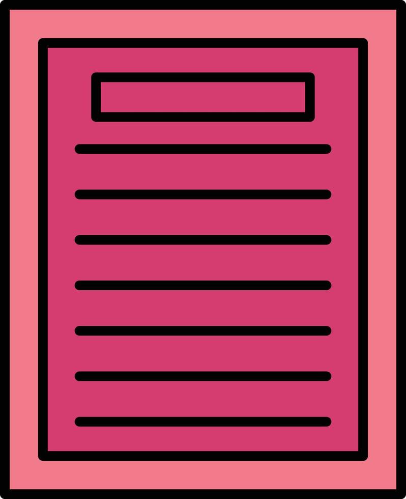 Note Vector Icon