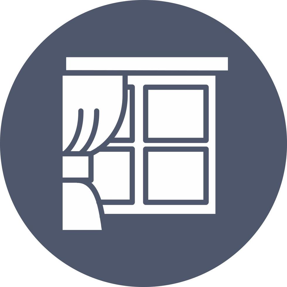 Curtain Vector Icon