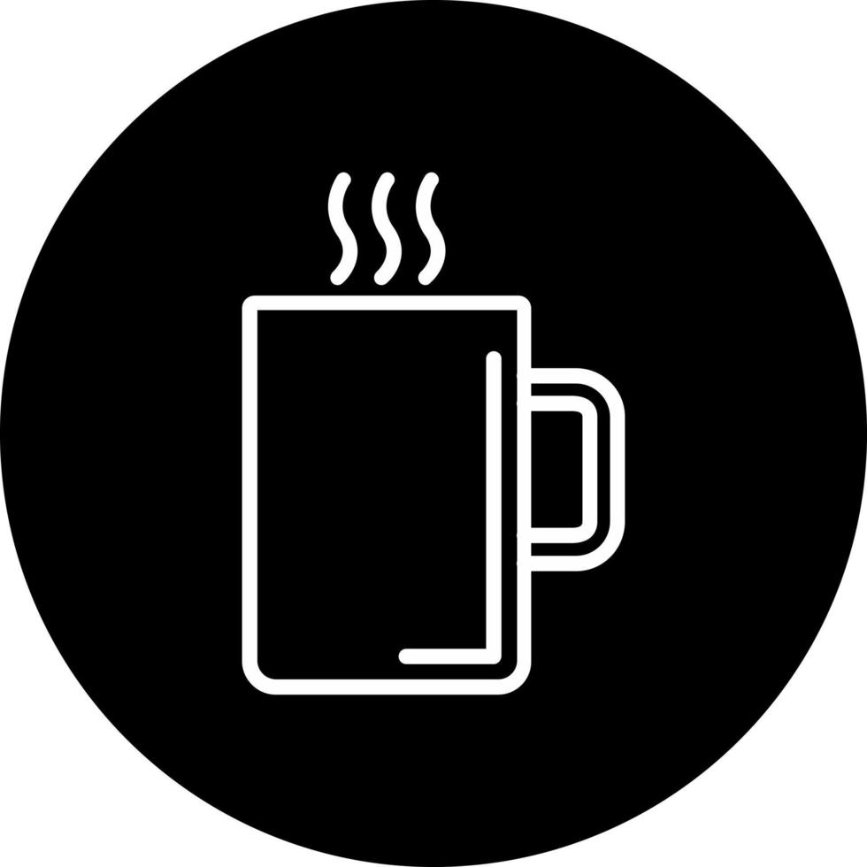 icono de vector de taza de café