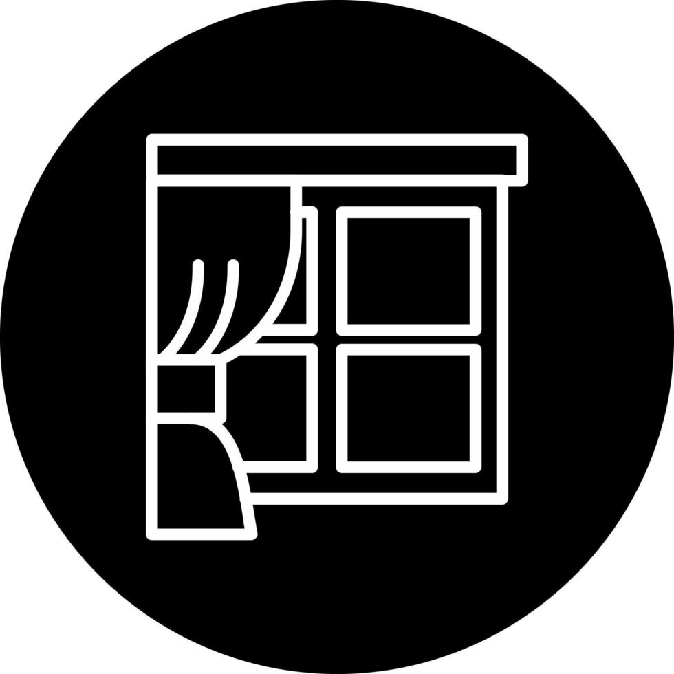 Curtain Vector Icon