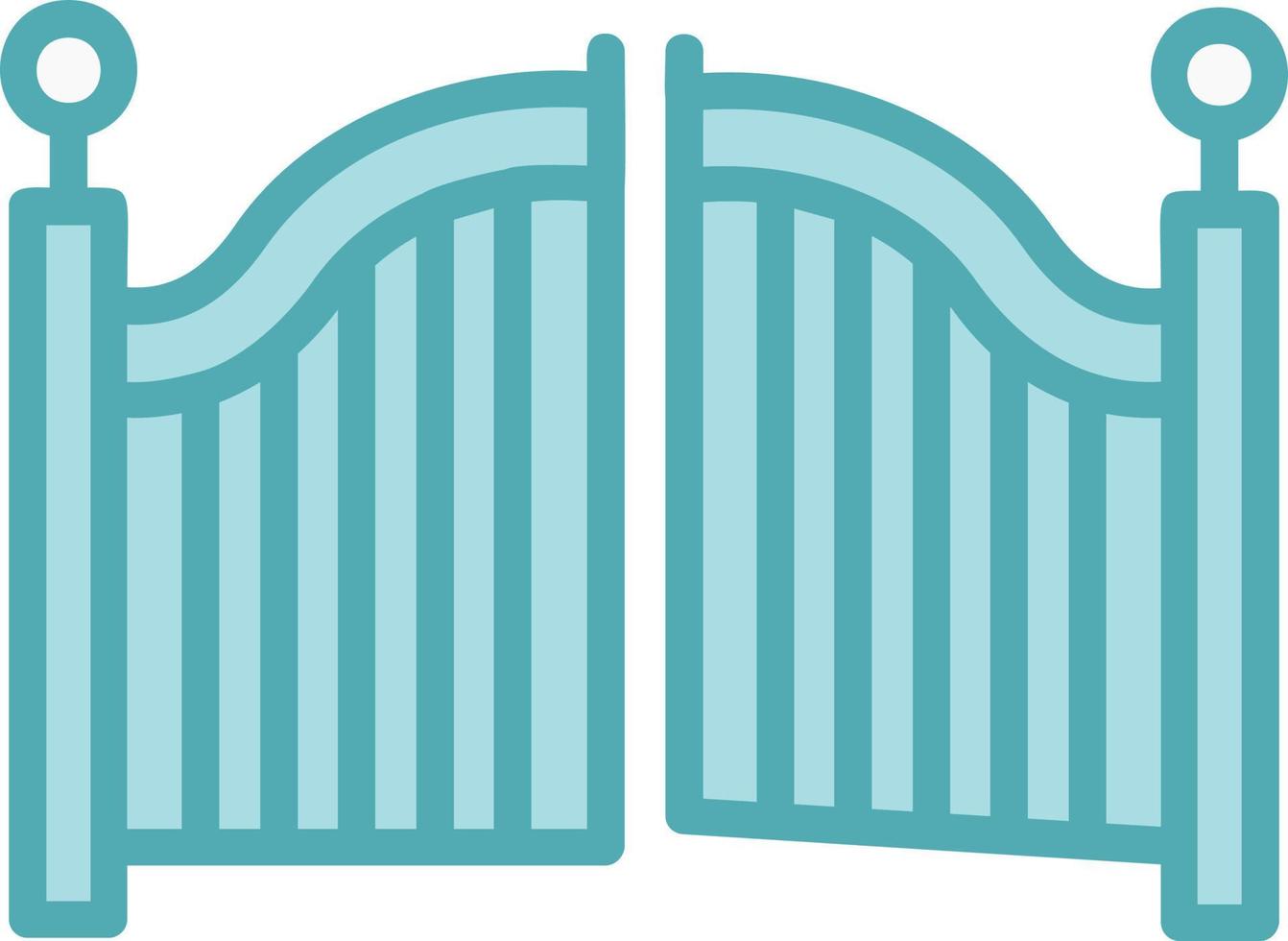 Gate Vector Icon