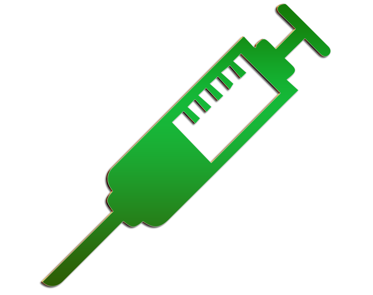 syringe icon on transparent background PNG