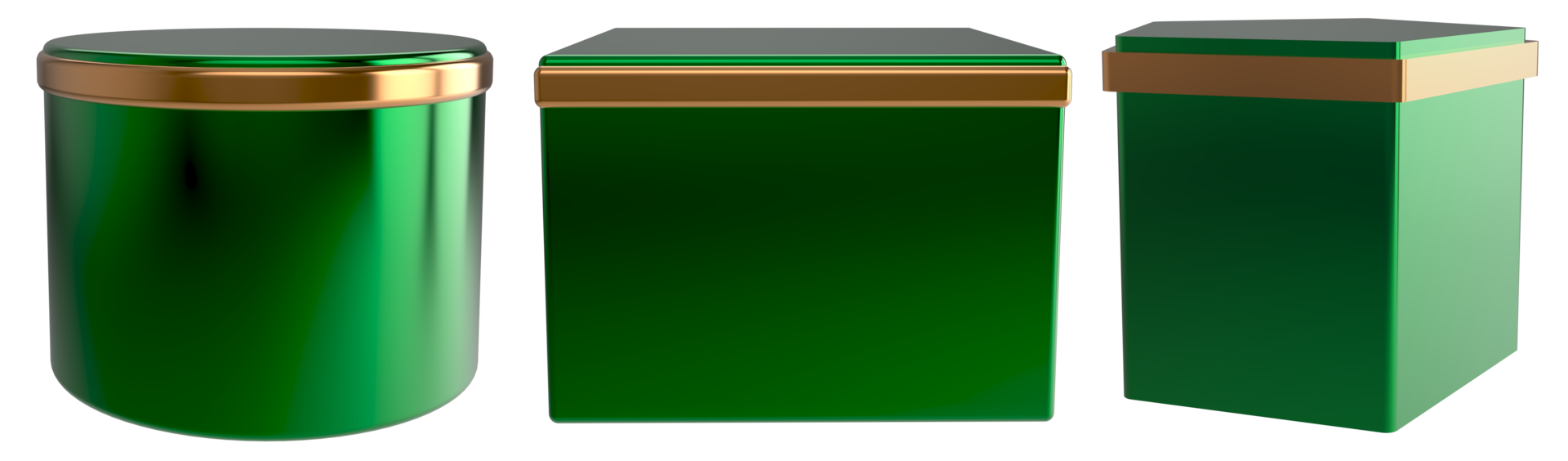 Pedestals or podium on transparent background. png