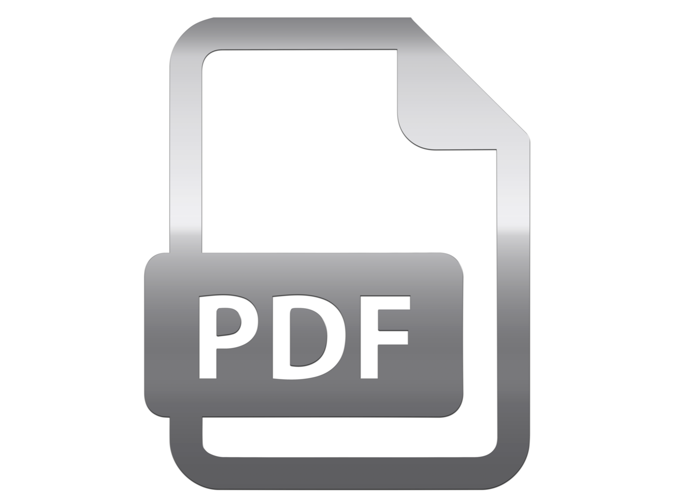 icono de pdf en fondo transparente png