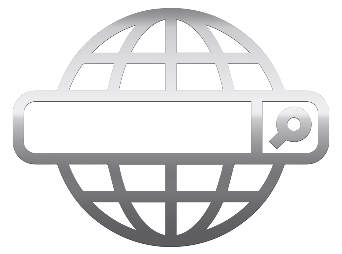 Plane Globe Icon flat illustration Transparent PNG