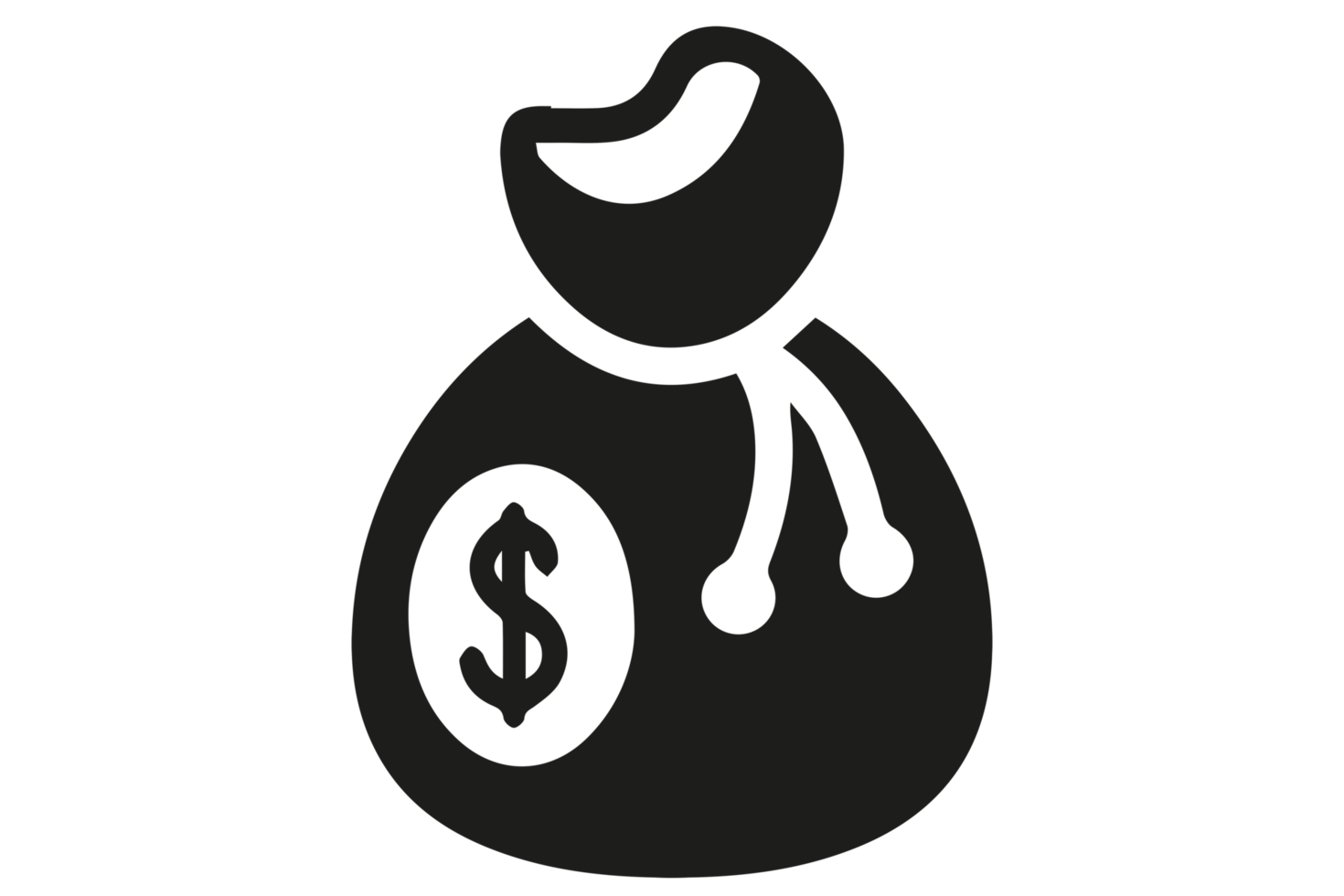 money bag icon transparent background png
