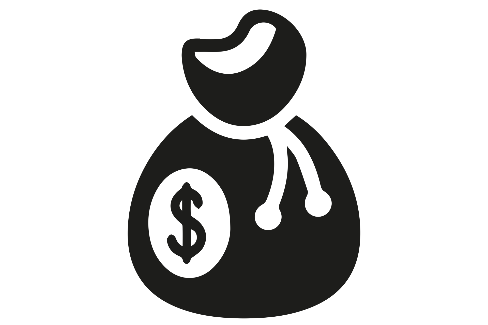 money bag icon transparent background 17196606 PNG