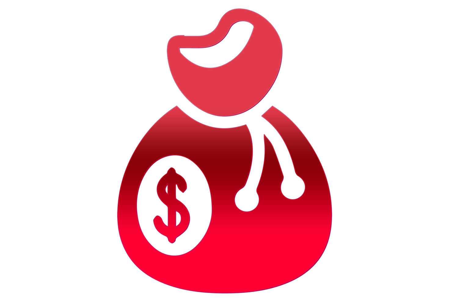 Geldsack-Symbol transparenter Hintergrund png
