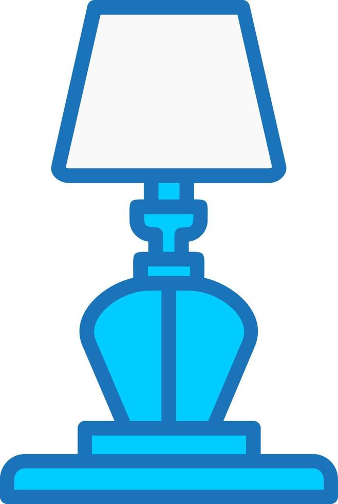 Table Lamp Vector Icon