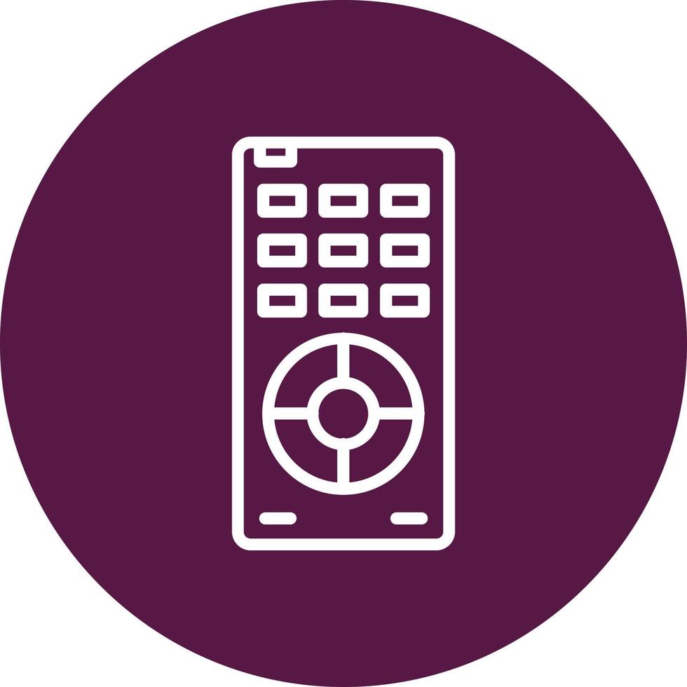 Remote Control Vector Icon