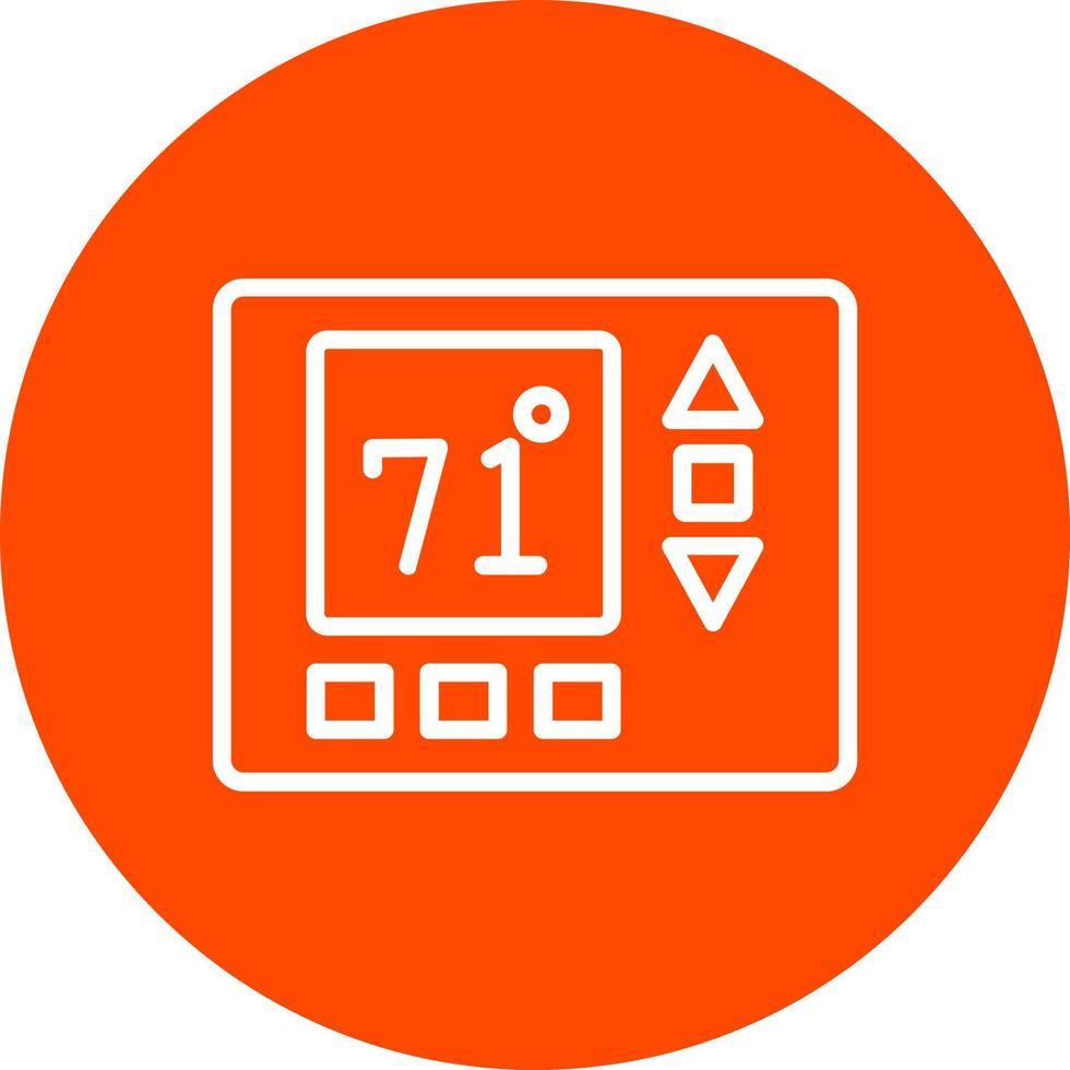 Thermostate Vector Icon