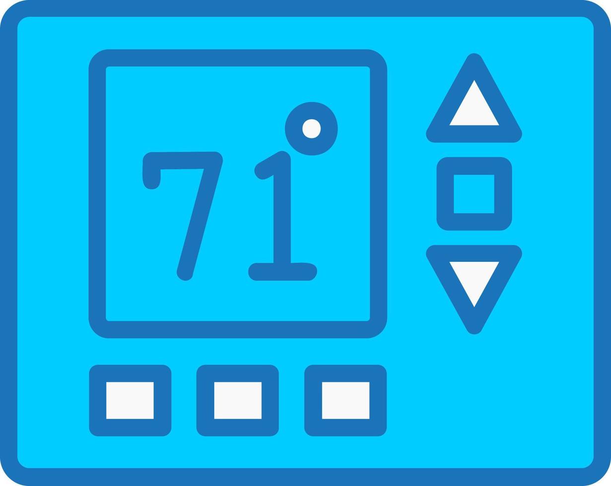 Thermostate Vector Icon