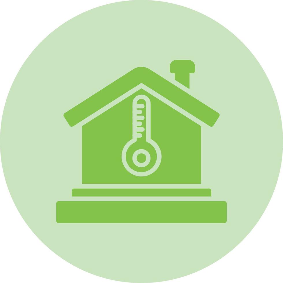 Home Temprature Vector Icon