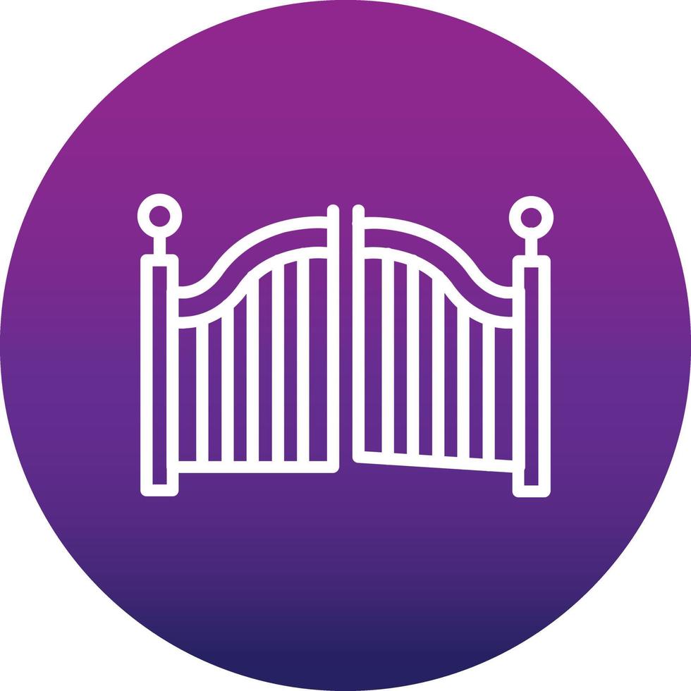 Gate Vector Icon