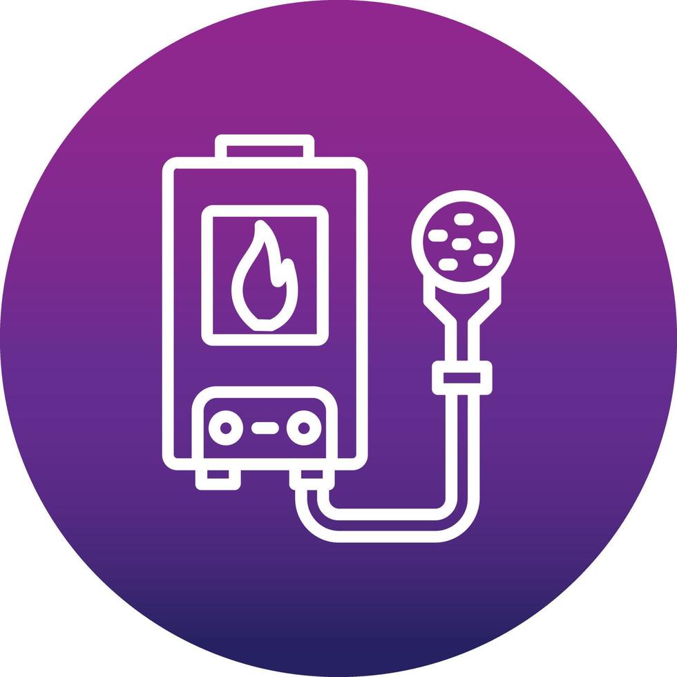 Water Heater Vector Icon