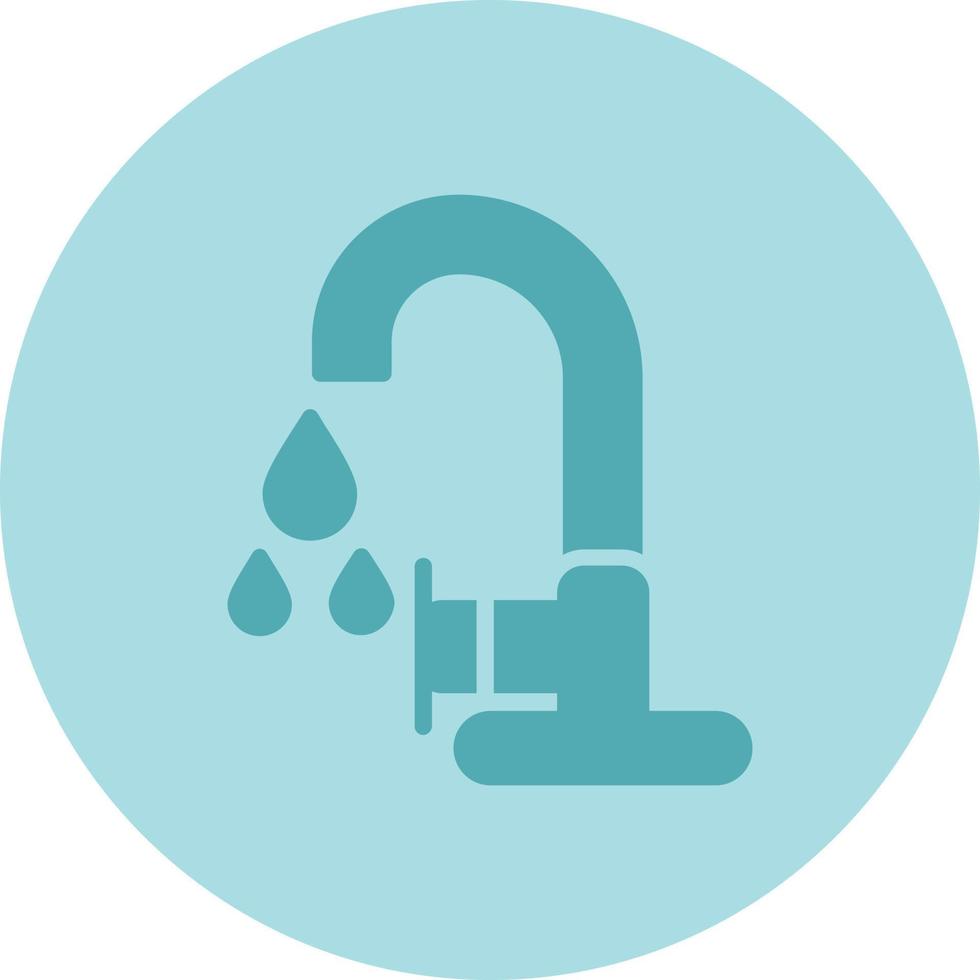 Water Faucet Vector Icon