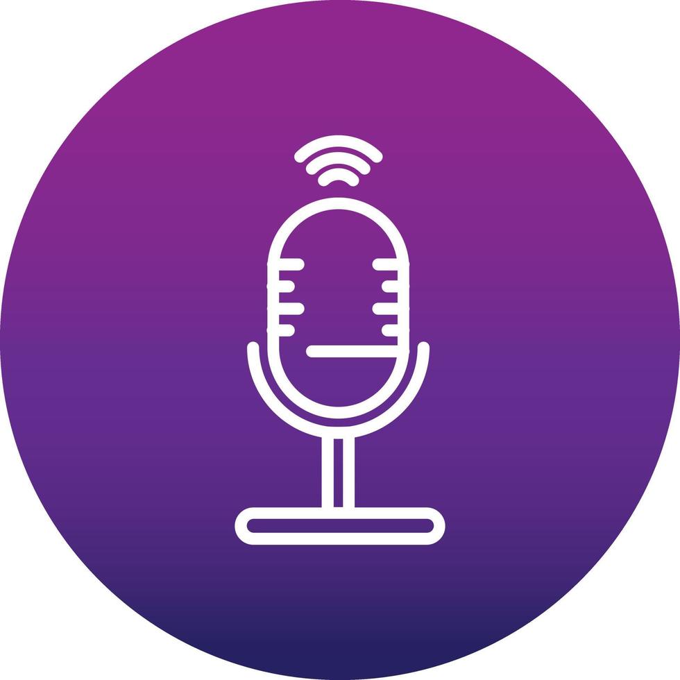 Voice Control Vector Icon