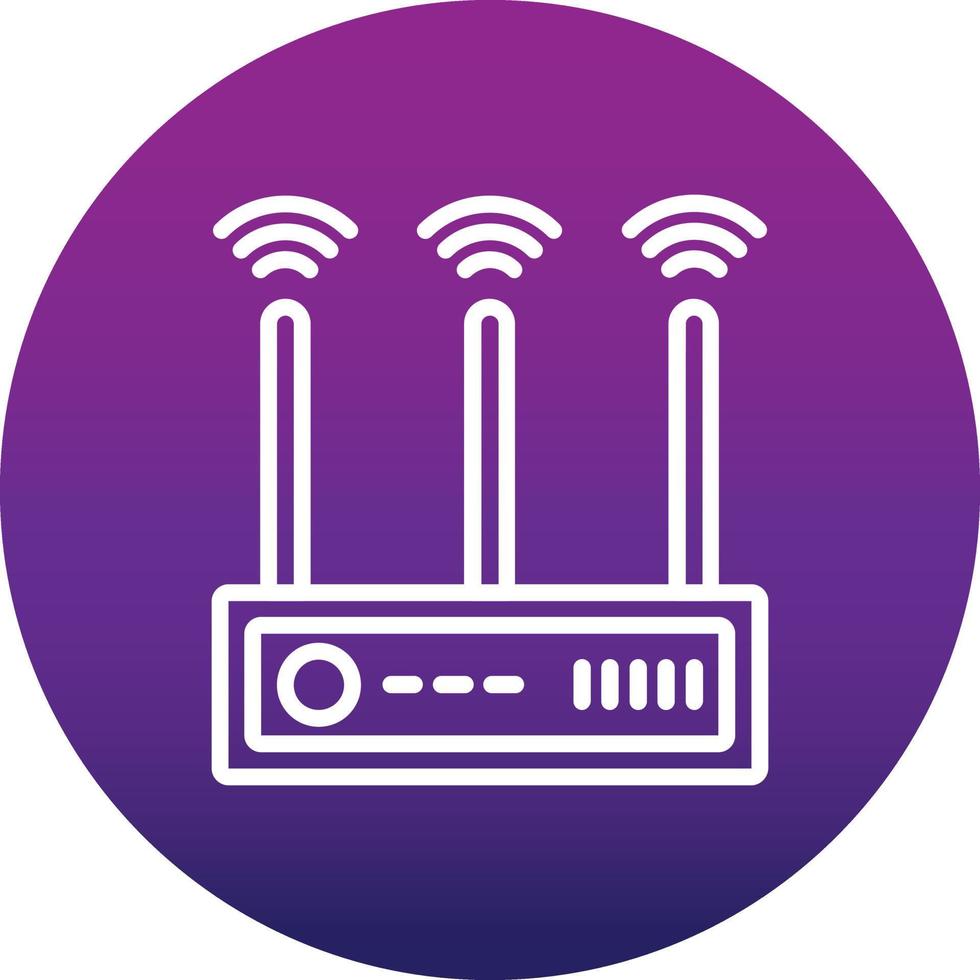 Router Vector Icon