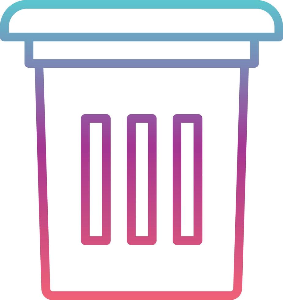 Trash Can Vector Icon