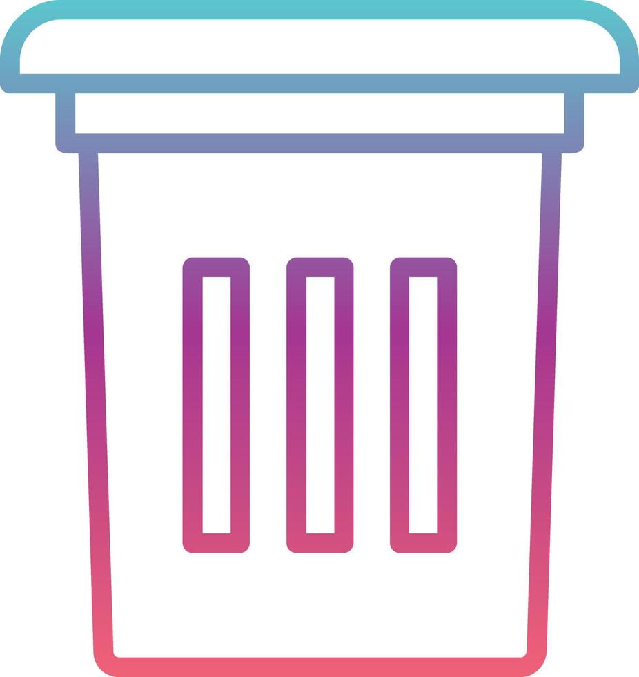 Trash Can Vector Icon