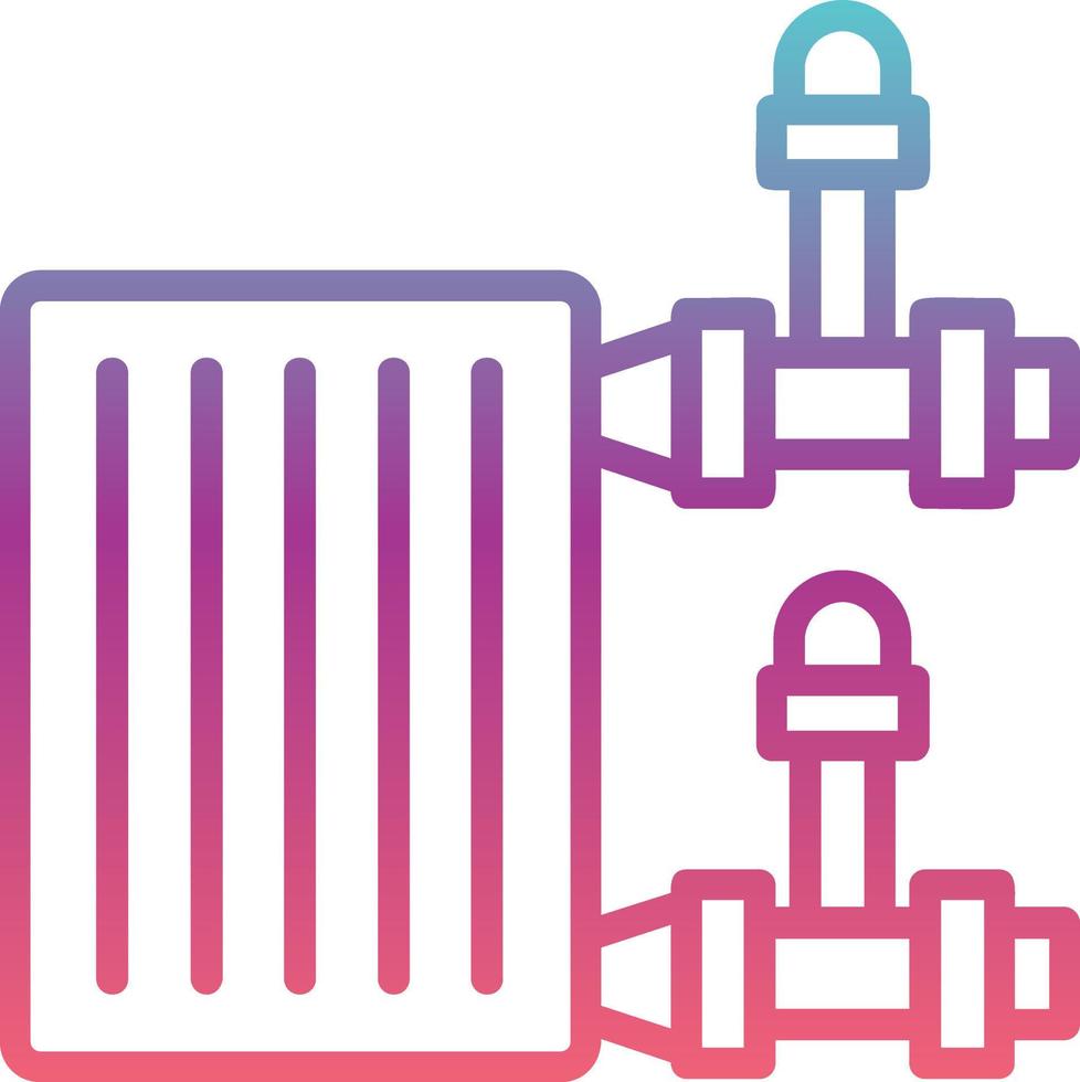 Radiator Vector Icon