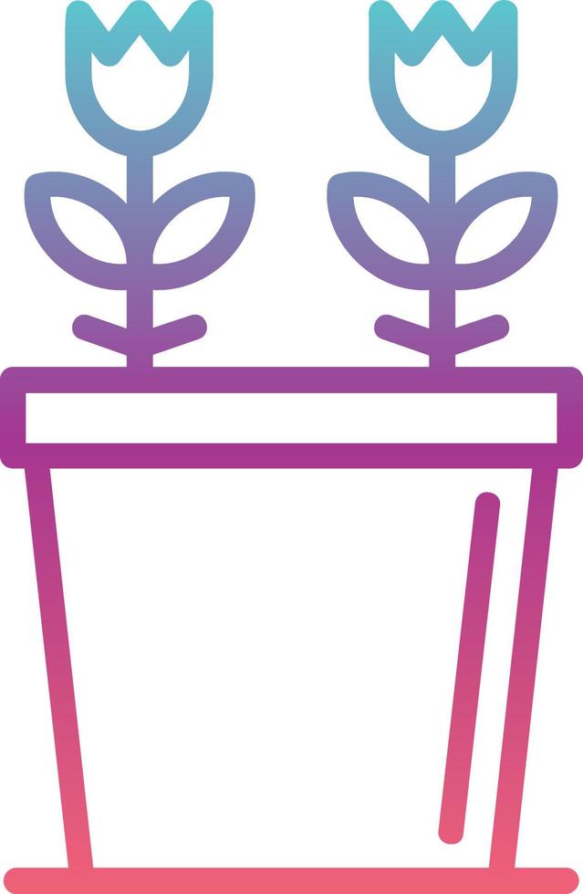 Plant Pot Vector Icon