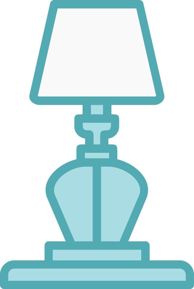 Table Lamp Vector Icon