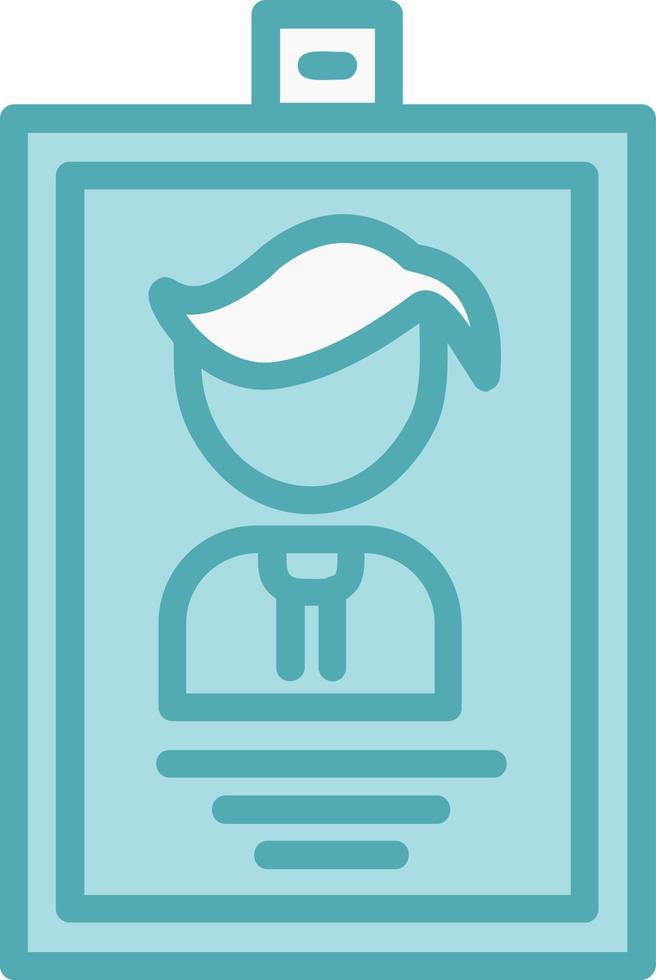 Identification Card Vector Icon