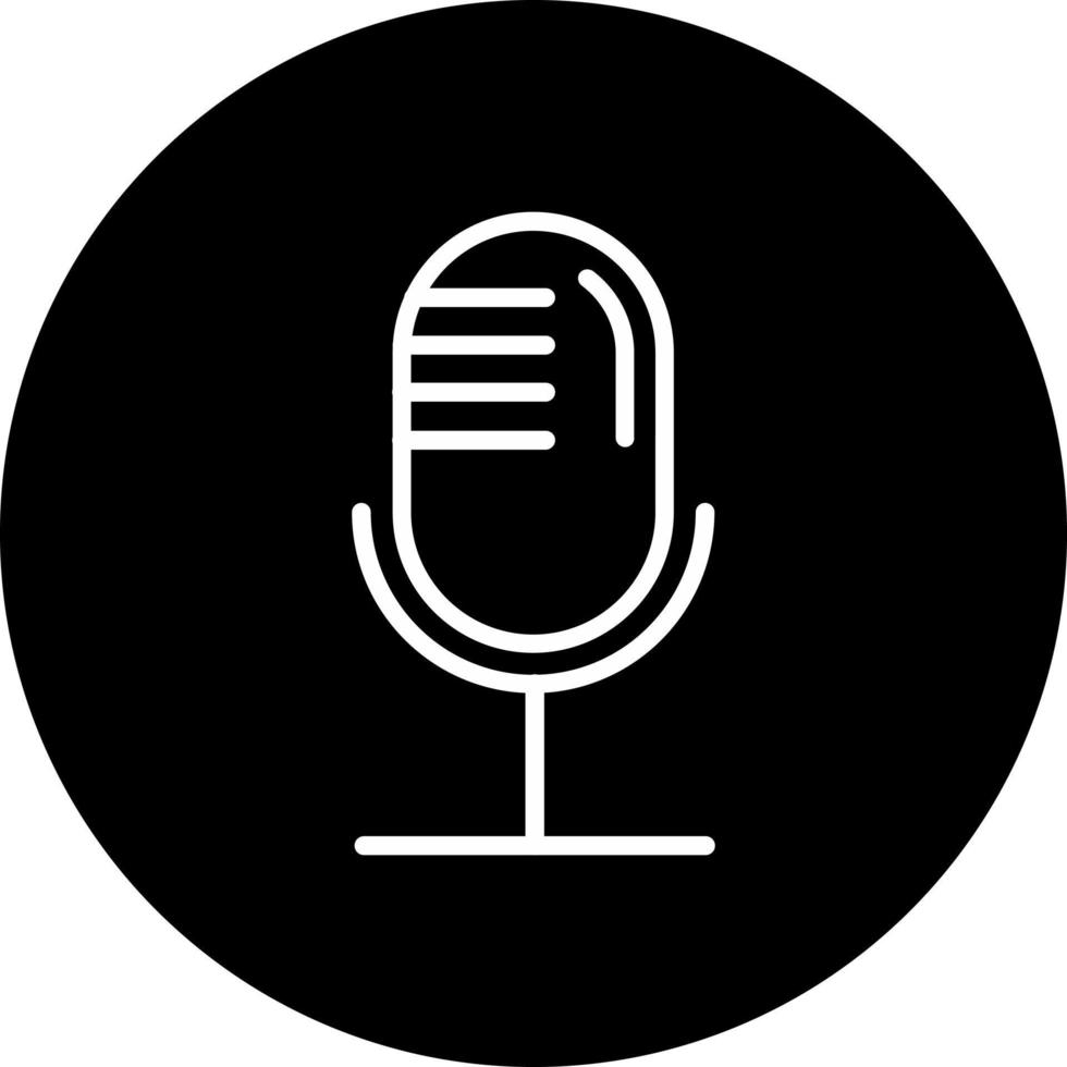 Microphone Vector Icon