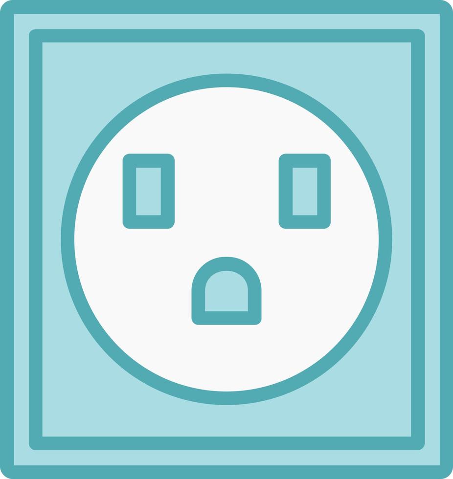 Wall Socket Vector Icon