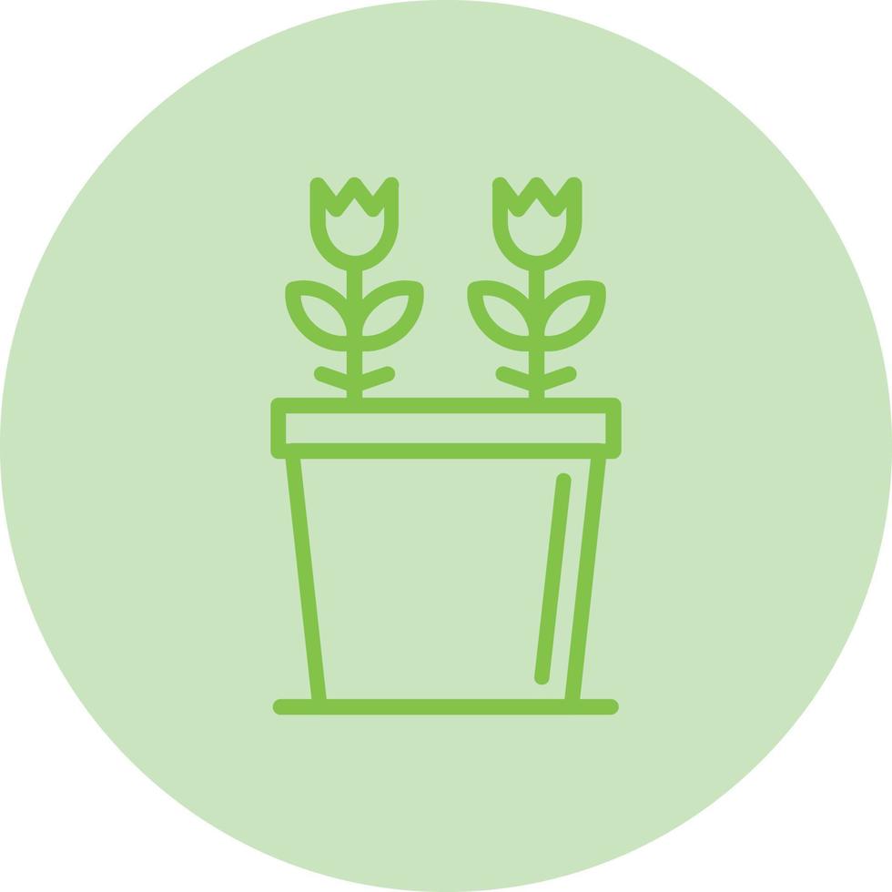 Plant Pot Vector Icon