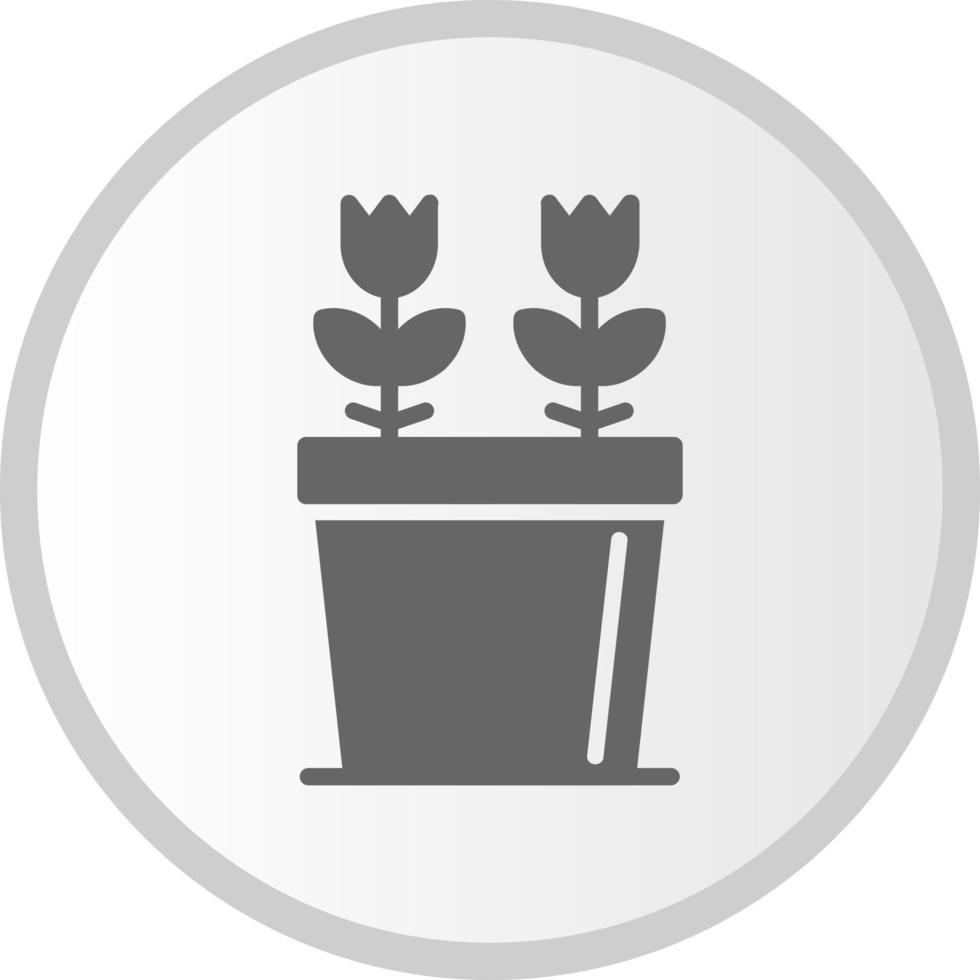 Plant Pot Vector Icon