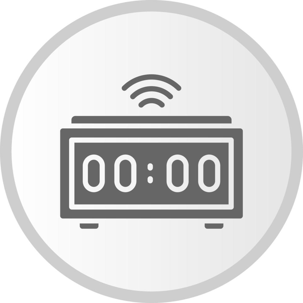 icono de vector de reloj digital