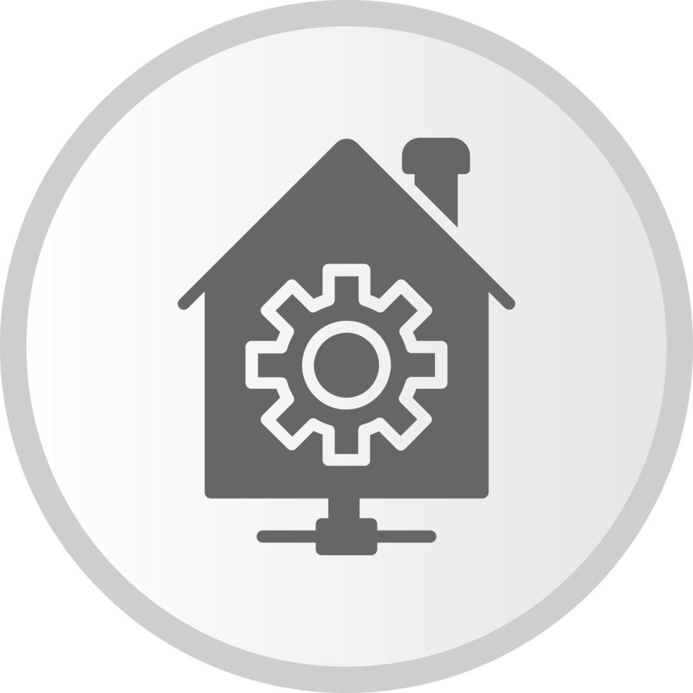 icono de vector de automatización del hogar