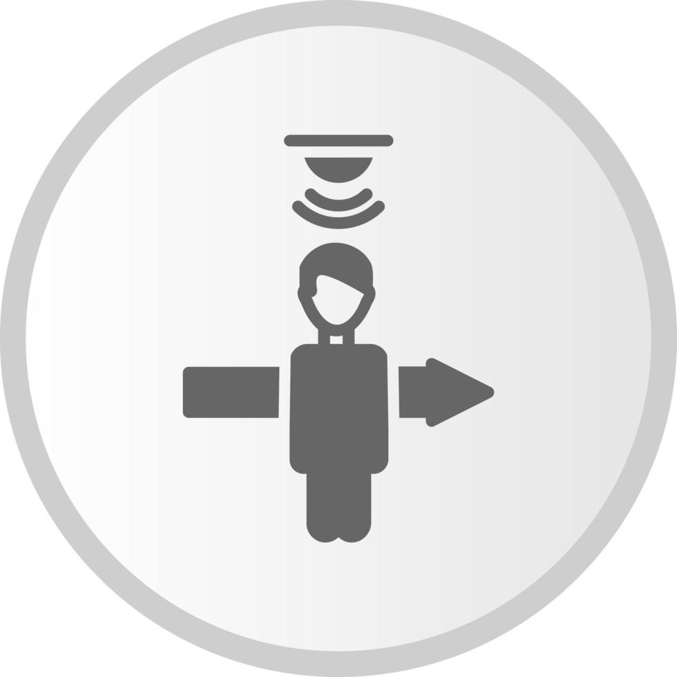 Motion Sensor Vector Icon