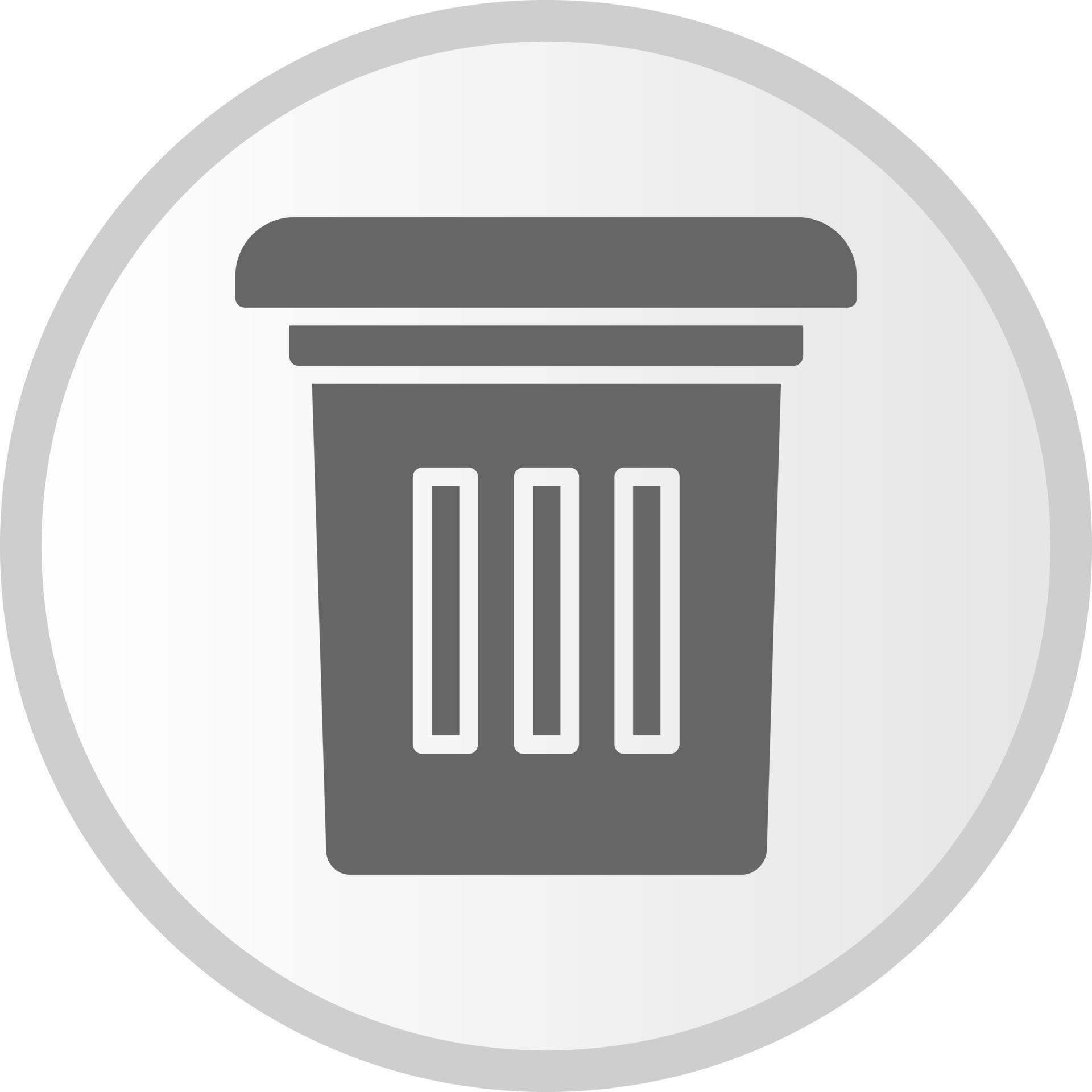Trash Can Vector Icon 17197442 Vector Art at Vecteezy