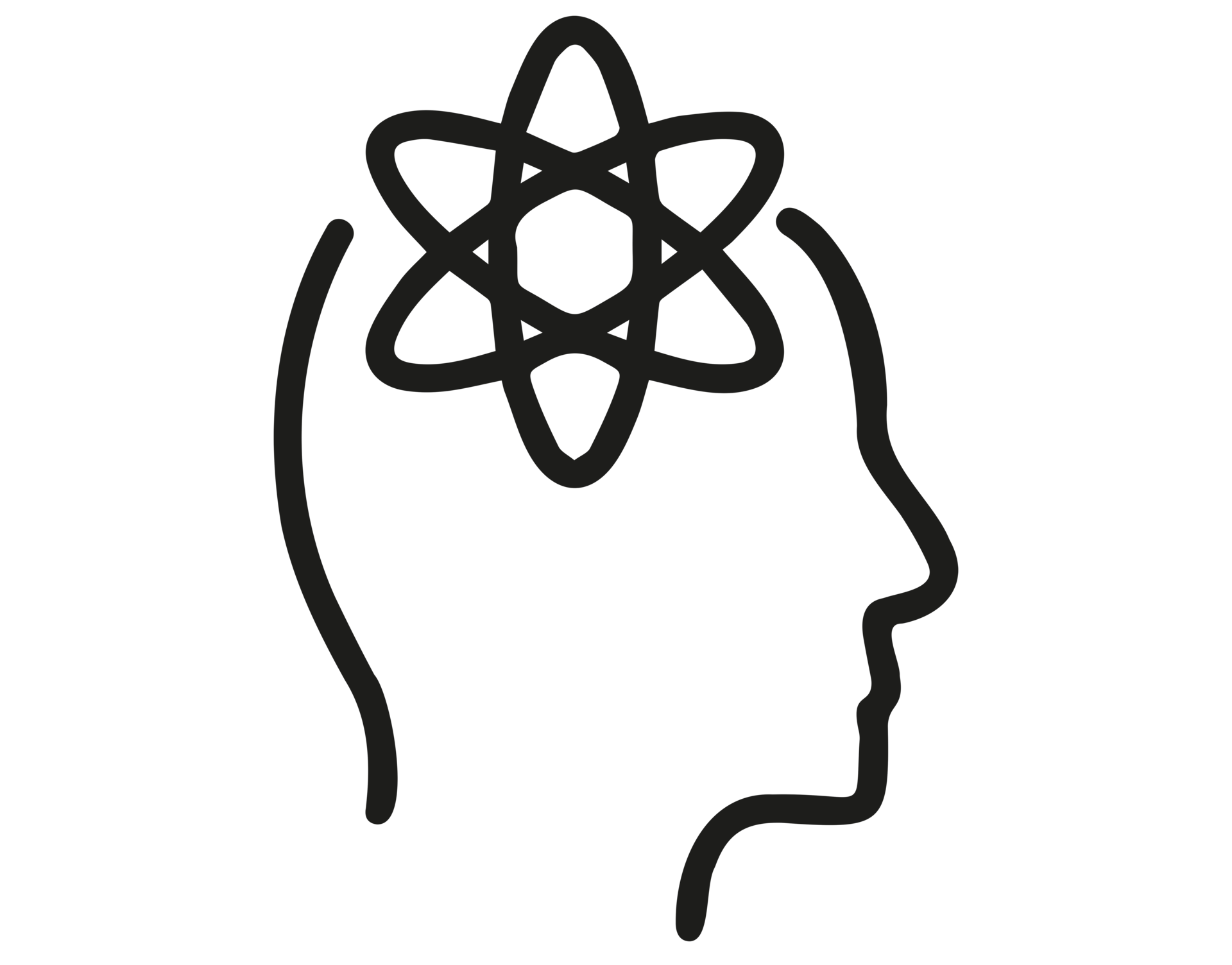 Science Brain Icon On Transparent Background Png Png