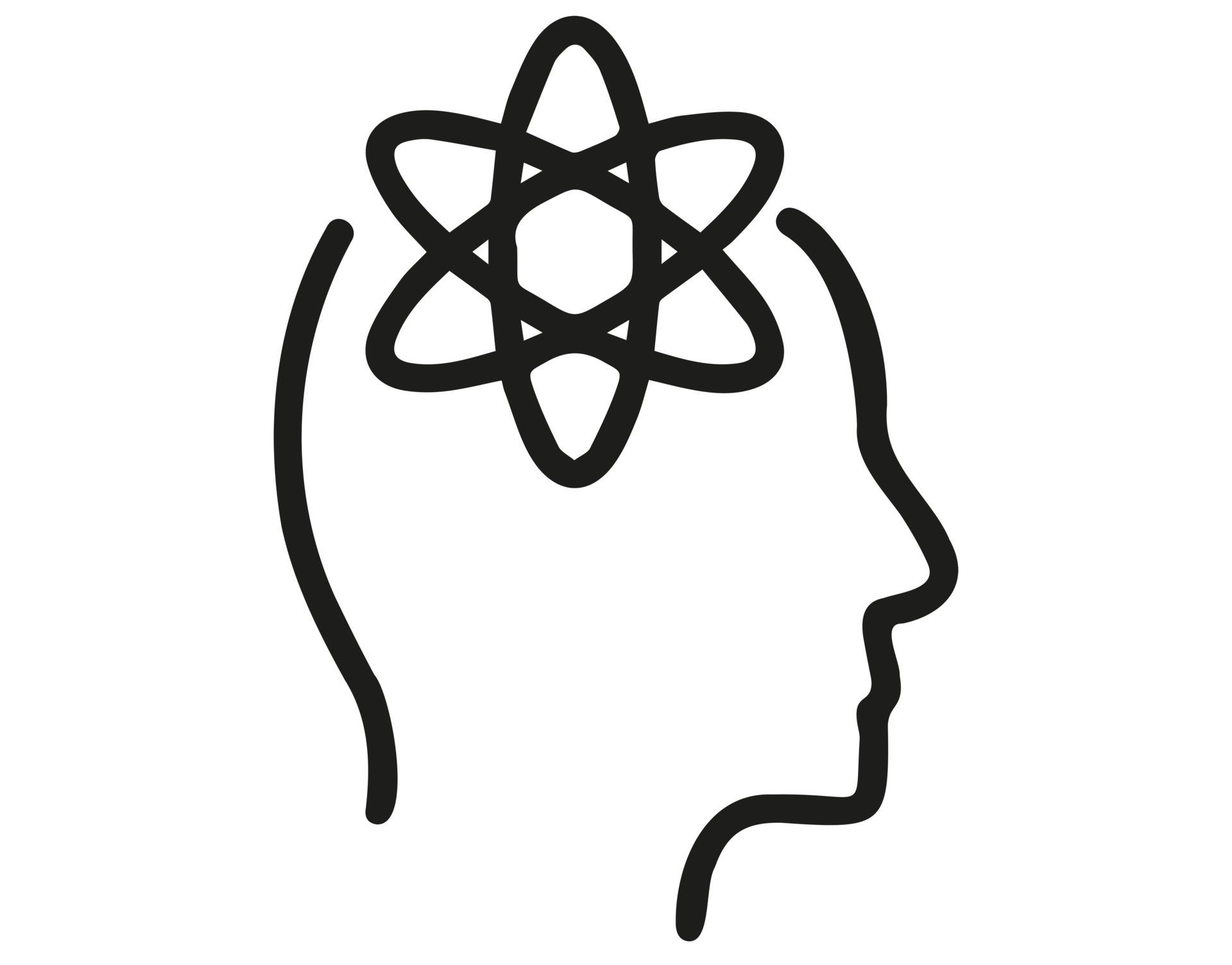 Science Brain Icon On Transparent Background Png Png