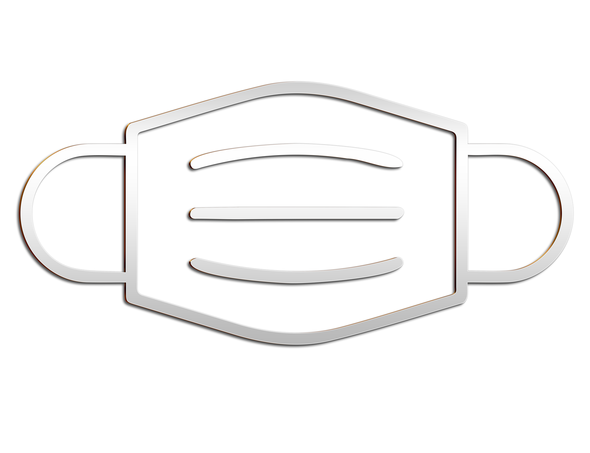 Free Medical Mask icon Trendy medical on transparent background