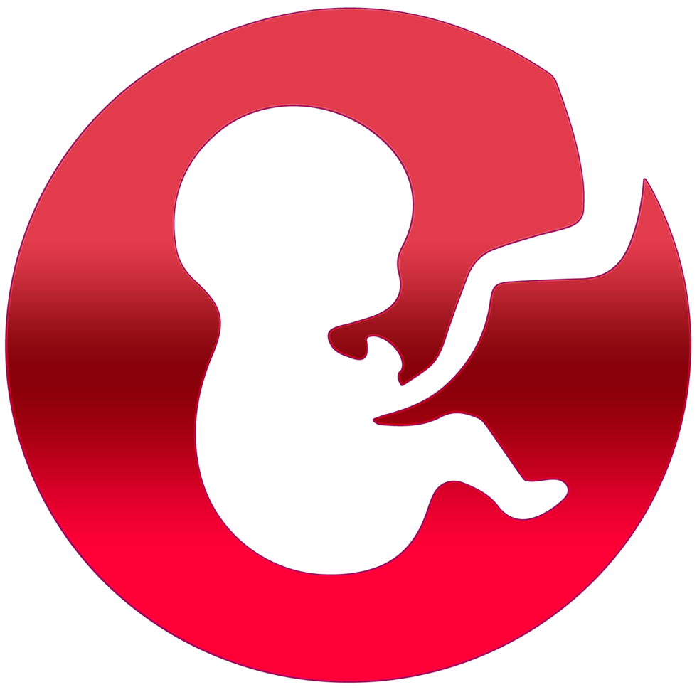 Pregnancy icon on transparent background PNG