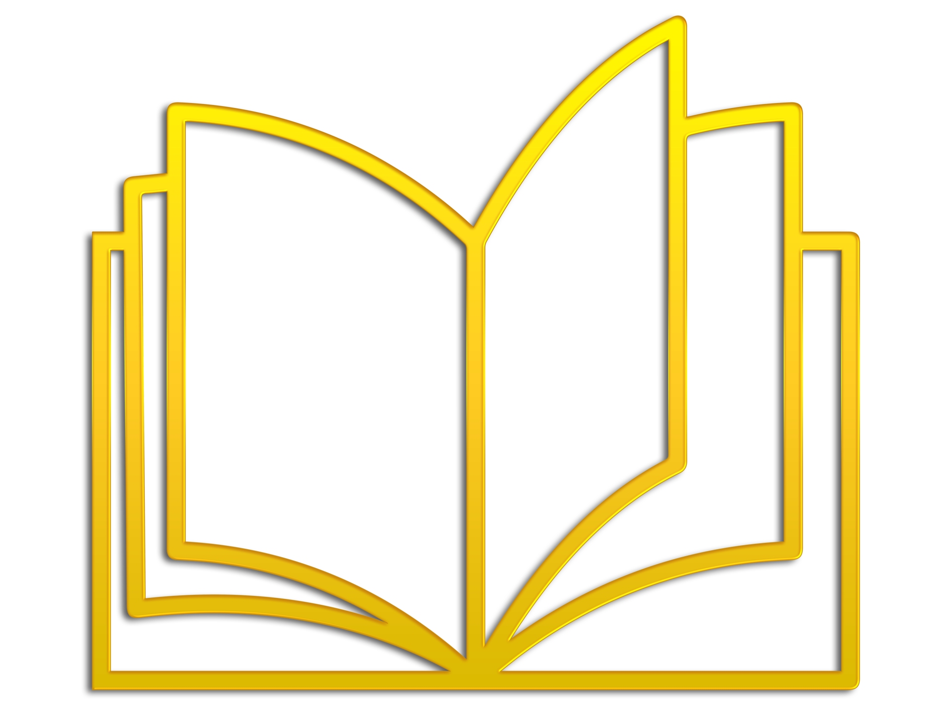 Book icon. Simple book symbol. on transparent background 17197492 PNG