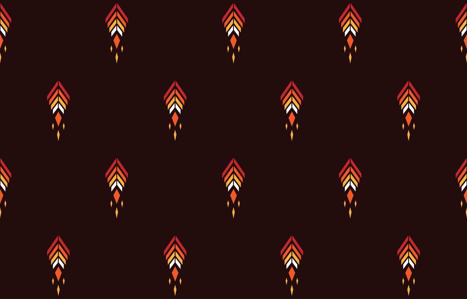 patrón sin costuras de geometría. diseño para tela, boho, alfombra, ikat, tribal, batik, geométrico, vector, ilustración, patrón estilo vintage, kaftan, bordado, estilo, papel pintado, vertical, ropa. vector